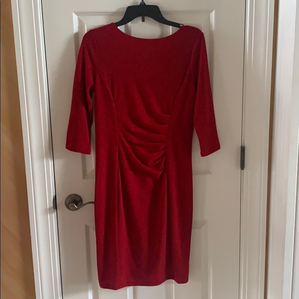 Red Sweater Dress